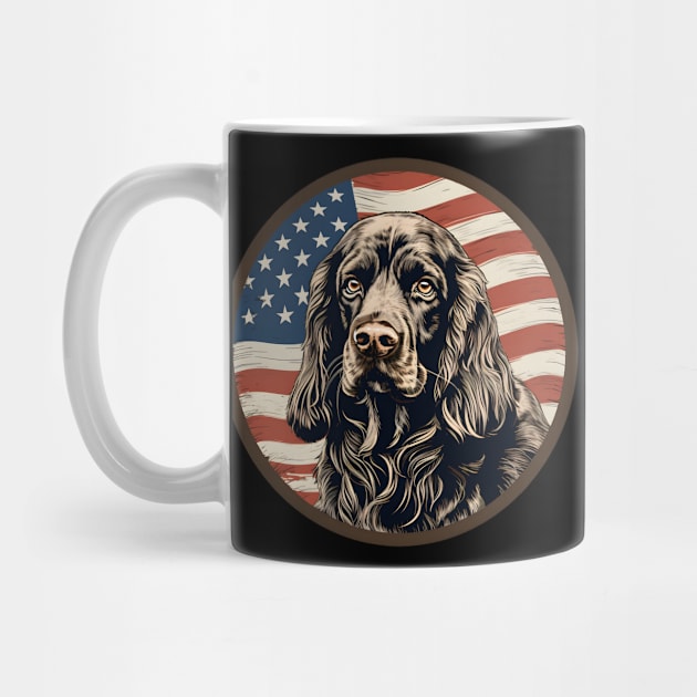 Patriotic Sussex Spaniel by NatashaCuteShop